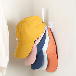 Étagères de salle de bain porte-chapeau pour casquette de baseball adhésif chapeau crochet organisateur de rangement mural support non percé porte de garde-robe