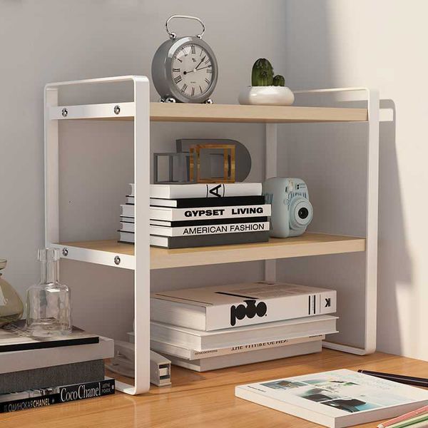 Estantes de baño Estilo nórdico Ins Estante de escritorio Estante de almacenamiento de archivos de escritorio Mesita de noche Mesa de alféizar de ventana Estantería de múltiples capas Estante de escritorio Escritorio de juegos 230422