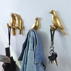 Badkamerplanken Hars Vogels Beeldje Muurhaken Decoratief Woondecoratie Accessoires Sleuteltas Handtas Kapstokhouder Muurhanger voor kleding 230724