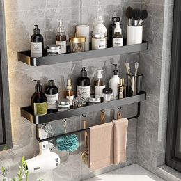 Badkamer planken douchehouder hoek shampoo standaard handdoektoilet organisator plank keuken kruidenrek accessoires 230221