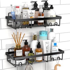 Étagères de salle de bain mur salle de bain étagère à savon shampooing cosmétique douche Drainage support de rangement maison Wc accessoires livraison directe Garde Dheld