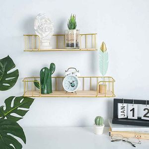 Badkamer Planken Wanddecoratie Ijzeren Frame Plank Drijvende Gemonteerde Opslag Opknoping Rack Organizer Voor Kid Room Livingroom 230615