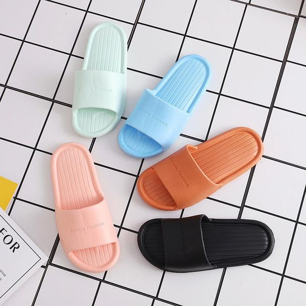 Zapatillas de baño zapatillas unisex playa mujeres/hombres verano de moda antideslizante flip-flop el toboganadas sandalias de gran tamaño al por mayor 391 43