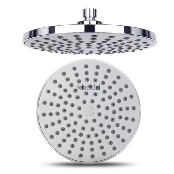 Cabezales de ducha de baño Cabezal de ducha tipo lluvia giratorio 360 Cabezal de ducha ultrafino de 8 pulgadas con aumento de presión y ahorro de agua Reemplazo ajustable para baño YQ240126