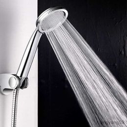 Soffioni doccia da bagno Soffione doccia ad alta pressione ABS con soffione a pioggia a risparmio idrico Accessori per il bagno Pioggia R230627