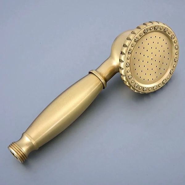 Pommeaux de douche de salle de bains, accessoire de salle de bains en Nickel Bronze Antique, Style téléphone de salle de bains, pomme de douche à main, pulvérisateur à main mhh077 231013