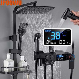 Badkamer douche sets lot koud digitale doucheset