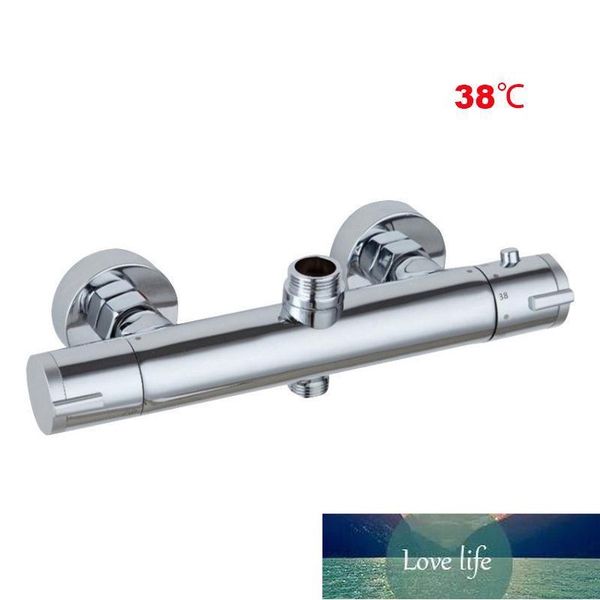 Ensembles de douche de salle de bain robinets thermostatiques vanne de commande robinet de fond mural et mélangeur de robinet de baignoire en laiton froid