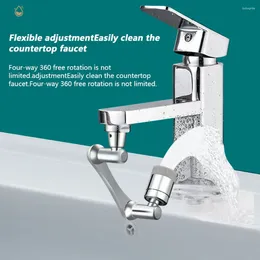 Badkamer wastafel kranen 1440 graden robotarm arm universele roterende kraan handige splash-proof extender mondwater e183