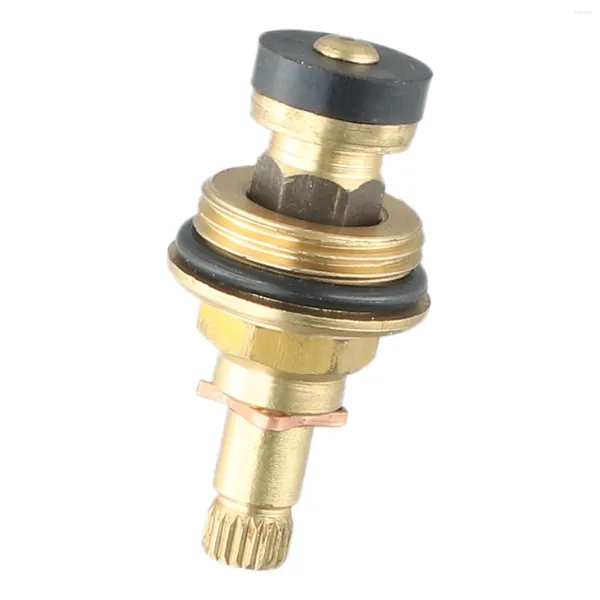 Robinets d'évier de salle de bain 1pc G1 / 2 Valve à eau froide Core Copper Corps ouverture lente 20 Vannes de cartouche dentaire Accessoires