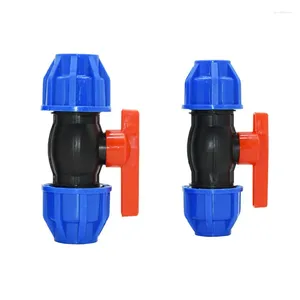 Robinets d'évier de salle de bain 20 mm 25 mm PPR PE PVC TUBE TOUPE AUR CONNECTEUR rapide Connecteur Valve à billes Garden 1PCS