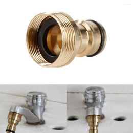 Grifos de lavabo de baño Adaptadores de grifo de 23 mm Adaptador de acoplamiento de manguera de cobre Conector Evita fugas Reparación de tuberías de jardín Accesorios de pistola de riego