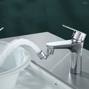 Robinets de lavabo de salle de bain 720 degrés en plastique rotatif aérateur Aerator universel filtrant filtre sauvegarde robinet pulvérisateur Bubbler de tête 1 mode d'eau