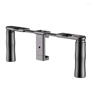 Badkamer wastafel kranen apexel dual handle smartphone grip universele mobiele telefoon pography handed video shooting metal stand voor dslr slr vlog