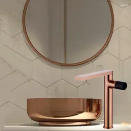 Robinets de lavabo de salle de bain art en cuivre complet doré dessin de la soie or noir froid et plate-forme de robinet de pot d'eau supérieure inférieur