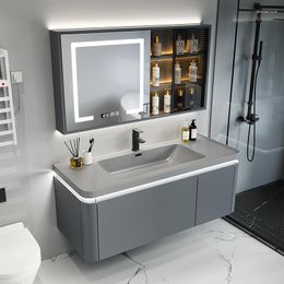 Badkamer wastafel kranen bekkenkast combinatie eenvoudige tafel hand wassende wasbasine set
