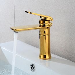 Badkamer wastafel kranen bassin kraan dek gemonteerd toilet messing kraan wit zwart goud en koud water mixer
