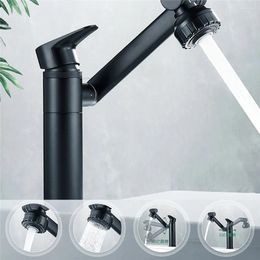 Robinets d'évier de salle de bains, robinet de lavabo de cuisine, mélangeur rotatif universel à 360 degrés et robinet d'eau froide à poignée unique