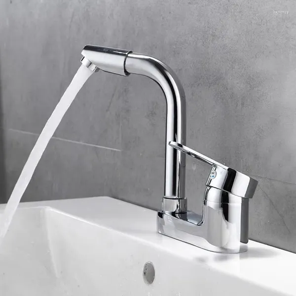 Grifos de lavabo de baño Mezclador de grifo de lavabo Papel higiénico de acero frío Accesorios de grifo de agua mate Mejora Cascada Torneira Productos para el hogar