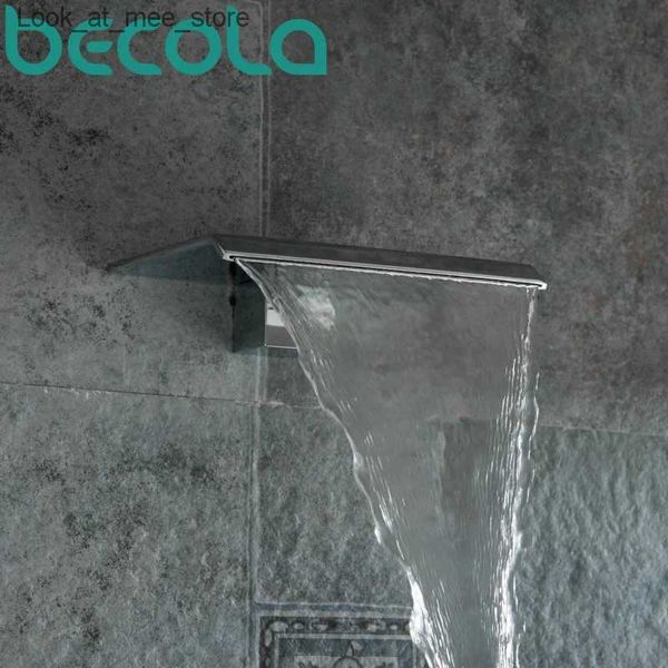 Robinets de lavabo de salle de bain Becola bassin robinet becs sortie d'eau robinet de douche becs salle de bain robinet accessoires mur Type cascade robinet Q240301