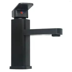 Robinets de lavabo de salle de bains, système de Filtration efficace, Surface anticorrosion et antirouille, lavabo de comptoir noir