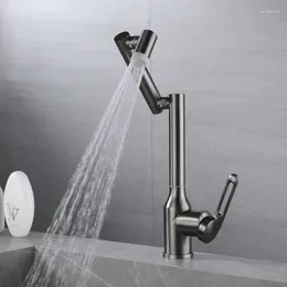 Grifos de lavabo de baño Est Diseño de moda Grifo de lujo Un orificio Lavabo móvil Lavabo Grifo Agua fría Mano