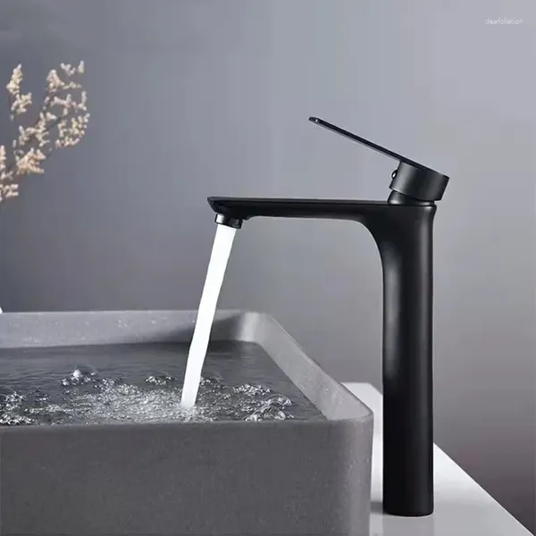 Robinets d'évier de salle de bains, noyau en laiton et robinet d'eau froide, ensemble d'accessoires de lavabo, mélangeur de bain