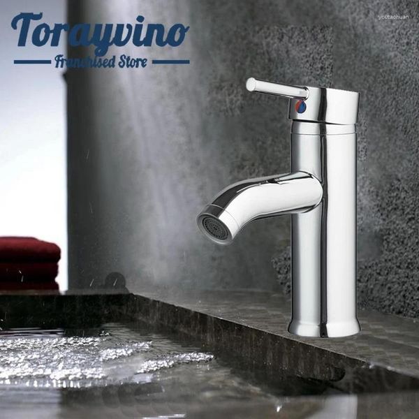 Robinets de lavabo de salle de bain robinet pour le récipient de récipient à pont LAVABO MUSLUK Basin Basin Taps Chrome en laiton