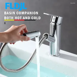 Grifos del fregadero de baño Fldjl Faucet con pulverizador de pulverizador