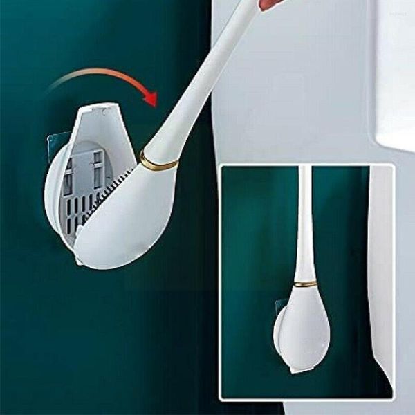 Grifos de lavabo de baño para gota de agua de silicona, cepillo de baño y juego de herramientas de limpieza, soporte de cierre, apertura automática de baño K2c1