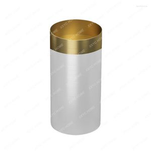 Badkamer wastafelkranen licht luxe goud wit roestvrij staal kolom type wastafel huishoudelijke creatieve vloer wastafel