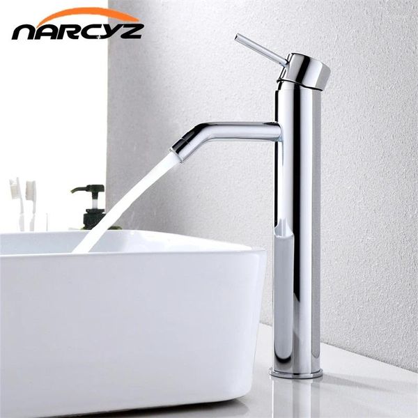Robinets d'évier de salle de bain Narcyz Basin robinet mélangeur d'eau Tap Toneir Bath Brass Wash XT524