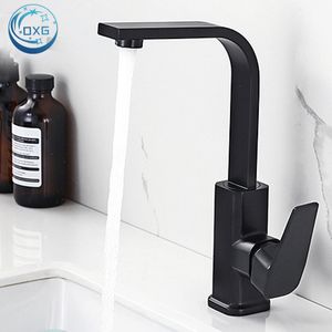 Grifos de lavabo de baño OXG negro/cromo/níquel lavabo grifo de lavabo de baño mezclador frío grúa columna de ducha modo latón 230311