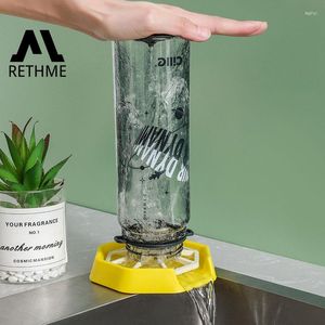 Badkamer Wastafel Kranen RETHME Hoge Druk Glas Rinser Voor Keuken Automatische Cup Wasmachine Zuigfles Bar Koffie/Melk/ thee