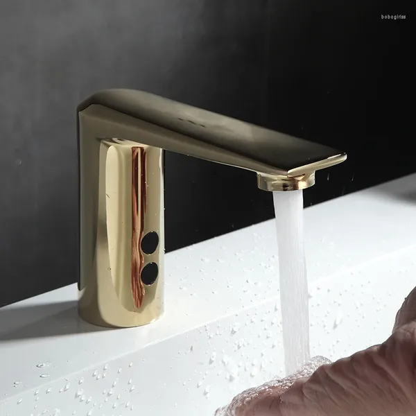 Robinets d'évier de salle de bain Smart Automatic Robinet Taps Materif