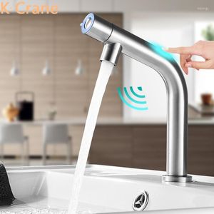 Badkamer wastafel kranen Smart Sensor Tap Basin aanraakkraan