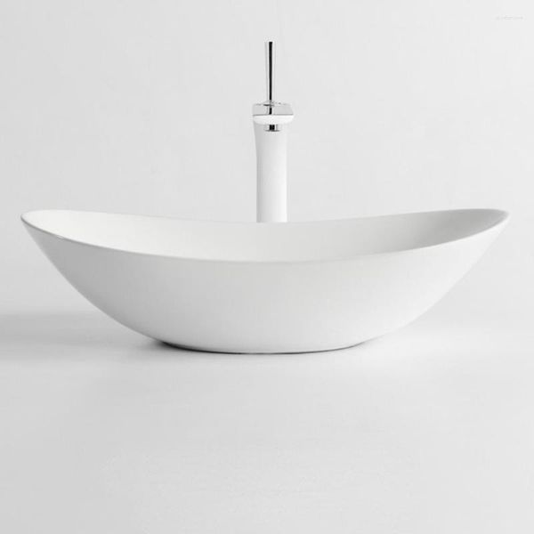 Robinets de lavabo de salle de bain Bassin de table Vert foncé Noir Top Wash Single Creative Hand Dish Lavabo en céramique