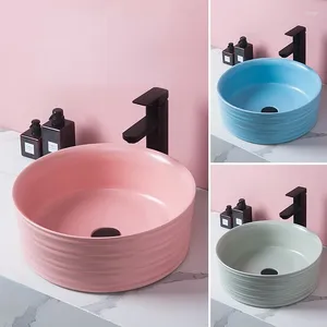 Robinets d'évier de salle de bains, lavabo de Table Morandi série rouge bleu gris lavabo ménage en céramique