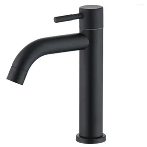 Robinets d'évier de salle de bains, robinet de lavabo, filtre de comptoir noir, impuretés, pièces de cuisine El, accessoires en acier inoxydable 304