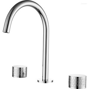 Badkamer wastafel kranen topkwaliteit luxe kraan kraan koude koude water bassin mixer tap ontwerp handvat koper bad zwart/chroom