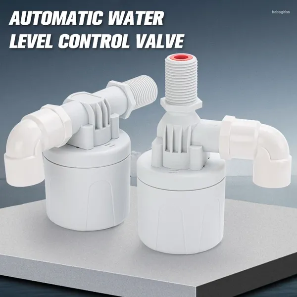 Grifos de lavabo de baño accesorios a nivel de válvula Control de tanque de inodoro Agua flotante Automático de rubor de rubor de rubor