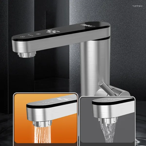 Grifos de lavabo de baño, mezclador de vanidad, grifo de lavabo frío, grifo de agua y lavabo para el hogar, cocina de acero inoxidable