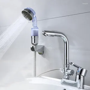 Badkamer wastafel kranen wassen gezichtsbasin waterkraan externe douche hoofde toilet houd filter flexibele haarwaskraan en koude mixer