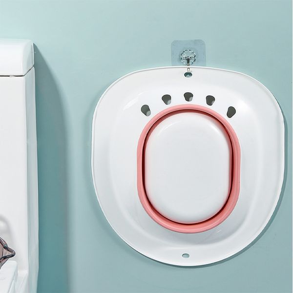 La salle de bain éviers sur les personnes âgées pliable Portable Bidet Sitz bain pour un usage domestique