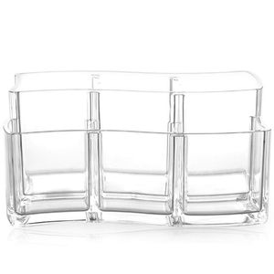 Badkamer Opslag Organisatie Make-up Borstel Houder Organizer Clear PS Cosmetic for Bathroom, Office, Keukenbenodigdheden