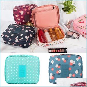 Organisation de rangement de salle de bain pinceaux de maquillage sac organisateur femmes filles voyage cosmétique beauté Kosmetyczka pochette de lavage Neceser Maquill Dhexa