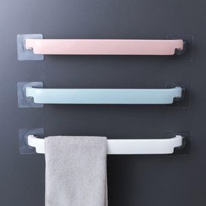 Organisation de stockage de salle de bain étagère porte-serviettes étagère murale Force adhésive pendentif rouleau de papier toilette suspendu