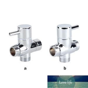 Salle de bains Toilettes Bidet Pulvérisateur Valve à 3 voies Pommeau de douche Adaptateur en T Inverseur d'eau Accessoire de bain sans écrou borgne Prix usine conception experte Qualité Dernier style