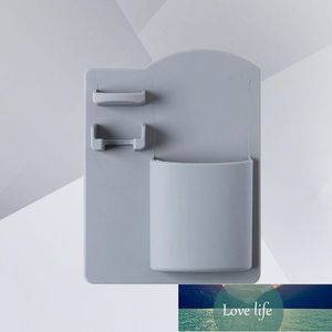 Badkamer tandenborstelhouder wandgemonteerde boren opslag organizer toiletartikelen scheermes (grijs) bad accessoire set fabriek prijs expert ontwerp kwaliteit nieuwste stijl