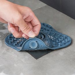 Badkamer Wasbak Afvoer Sink Steekers Haarvanger TPR Anti Michging Haarfilter Huishoudelijke keuken Accessoires